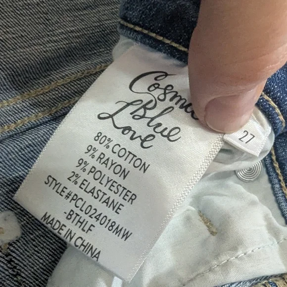 Cosmic Blue Love Shorts - Picture 6 of 7